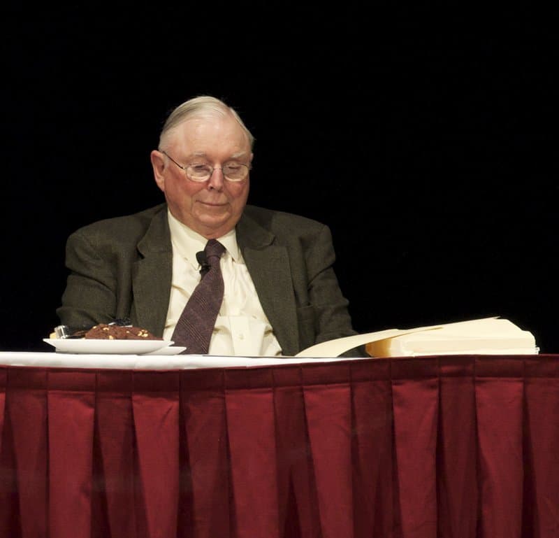 Retrato de Charlie Munger