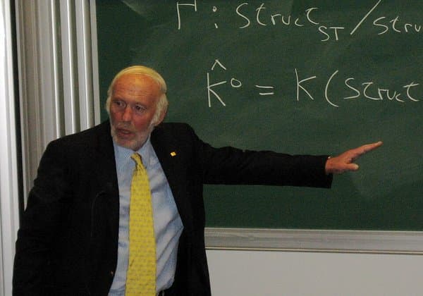 Retrato de Jim Simons