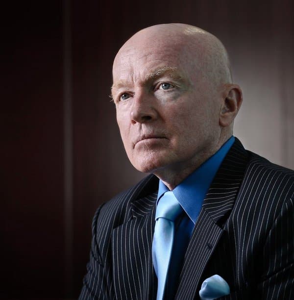 Retrato de Mark Mobius