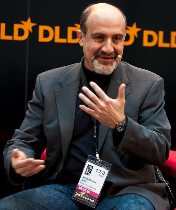 Retrato de Nassim Taleb