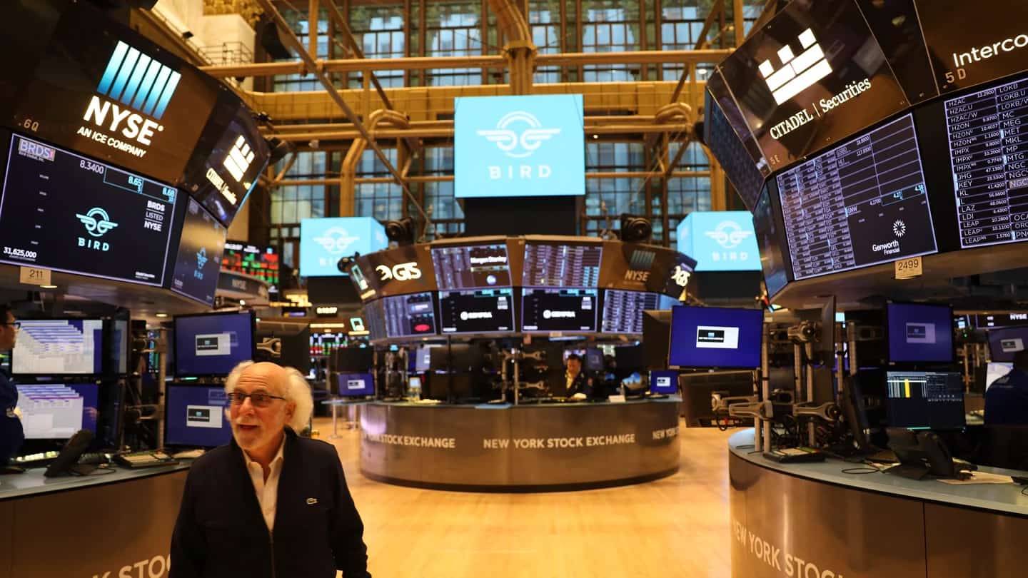Pregão da Bolsa de Nova York, onde são negociados o ETF EWZ e os ADRs de empresas brasileiras