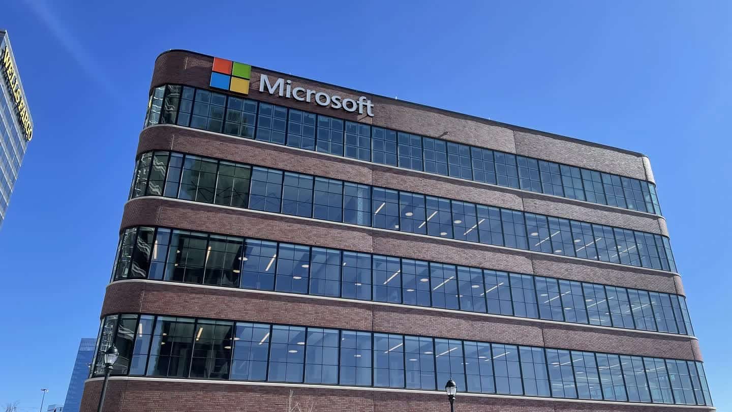 Edifício corporativo da Microsoft