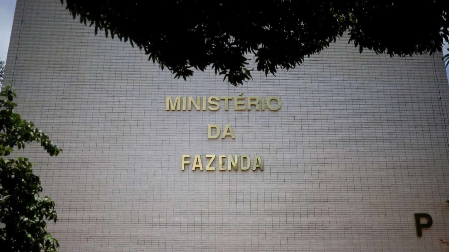 Fachada do prédio do Ministério da Fazenda, em Brasília